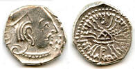 Antike drachm Rare silver of Rudrasena III (348-78 CE), 297 SE / 375 AD, Satraps in Wes -