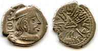 Antike drachm Silver of King Rudrasena II (255-278 AD), 188 SE / 266 AD, Satraps in Wes -