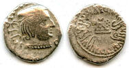 Antike drachm Silver Vijayasena (238-250 AD), 164 SE / 242 AD, Western Satraps, India -