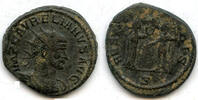 Antoninianus 270-275  n. Chr. Antike of Aurelian (270-275 CE), Antioch, Roman Empire - RESTITVT ORBIS ty 