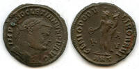 Antike Follis of Diocletian , Antioch mint, Roman Empire (RIC 54) -
