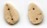 Mittelalter Rare authentic white stone cowrie coin, W. Zhou (1046-771 BC), N. China -