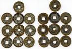 Mittelalter bronze Lot of 10 various cash, Northern Song dynasty, 960-1127, China (#9) -