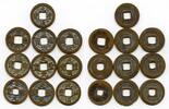 Mittelalter bronze Lot of 10 various cash, Northern Song dynasty, 960-1127, China (#8) -
