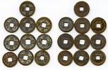 Mittelalter bronze Lot of 10 various cash, Northern Song dynasty, 960-1127, China (#13) -