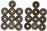 Mittelalter bronze Lot of 10 various cash, Northern Song dynasty, 960-1127, China (#27) -