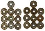 Mittelalter bronze Lot of 10 various cash, Northern Song dynasty, 960-1127, China (#39) -