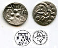 Mittelalter 1/5 dirham Silver damma ( ) of al-Rabi, Abbasid governors of Multan, early 800's A -