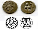 Mittelalter 1/5 dirham AR damma ( ) of Jalam II w/Sri, Multan, 830's AD, Abbasid governors -