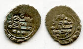 Mittelalter RRR silver damma of Sultan Mawdud , Punjab, Ghaznavid Sultanate -