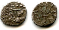 Mittelalter Rare AR damma, King Yashaditya / Dahir, c.679-712 CE, pre-Islamic Sindh -