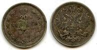 Europa 20 kopeks 1860 Silver 1860, Russian Empire  10,26 EUR  zzgl. 12,88 EUR Versand