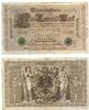 GermanBanknotes 1000 marks Green seal 1910, Germany (Pick-45) -
