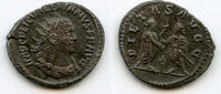 Roman antoninianus Silver of Valerian (253-260 CE), Samosata, Roman Empire (RIC 285) -