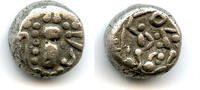 500-1200 AD, India drachm Nice rare silver c.1000-1200 CE, Silharas of Khankan, Western India -