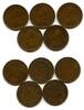 Group lots, India bronze Lot of 5 1/4-anna coins of George V , different dates, India -