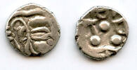 India Rare silver masha, Chach of Alor in Sindh and Multan, c.675/685 AD (F/T #M4) -