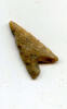 Ancient artifacts and weapons, arrowheads Flint tidikelt arrowhead, Algeria/North Africa, late Neolithic period, ca.3000 BC -
