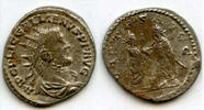 Roman antoninianus Silver of Gallienus (253-268), Samosata mint, Roman Empire -