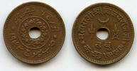India Large copper dhinghlo, 1943 / 1999 VS, Vijayarajji, Kutch Princely State, British India -