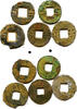 China bronze Lot of 5 various ban-liang cash, Western Han, c.200-100 BC, China -