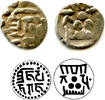 India Silver damma of Shibl / Jayanta Raja, c.840-860s, Abbasid governors of Multan (F/T#53) -