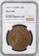 30 KREUTZER 1807A Franz I of Austria NGC MS 63 BN