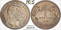 Hungary Franz Joseph I 2 Korona 1912 MS65+