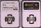 AUSTRIA 1 CORONA Franz Joseph I -