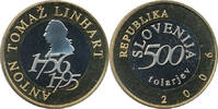 Slovenia 500 Tolar 250. Jahrestag der Geburt des Dramatikers Anton Tomaž Linhart -