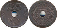 Yugoslavia 25 Para 1938 Peter II ST