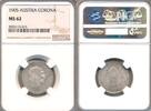 AUSTRIA 1 CORONA Franz Joseph I -
