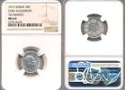 SERBIA 50 Para 1915 NGC MS 62 75,00 EUR  zzgl. 7,50 EUR Versand