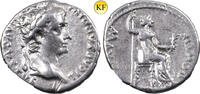 Römisches Kaiserreich Tiberius 14-37. Bibelpfennig - Denar ca. 14-37 gutes sehr schön