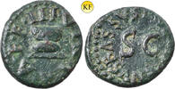 Römisches Kaiserreich Quadrans Augustus, 27 v.-14 n.Chr., Münzmeister P. Betilienus Bassus, -