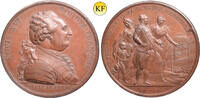Frankreich Bronzemedaille 1789 Louis XVI. 1774-1792, Ankunft der k&ouml;nigli... 185,00 EUR  zzgl. 6,00 EUR Versand