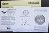Oman 2,5 Rials 1987 Kaffernadler - Verreaux