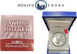 Frankreich 1 1/2 Euro 2008 André Citroen inkl. Etui, Zertifikat und Umkarton, leicht oxidiert PP