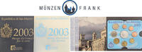 San Marino 8,88 Euro 2003 Kursmünzensatz, OVP Stempelglanz 39,00 EUR  zzgl. 10,00 EUR Versand