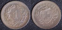 Schweiz 1 Rappen -