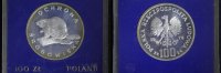 Polen 100 Zloty Serie Umweltschutz - Biber -