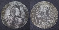 Russland/ Königsberg 6 Groschen Elisabeth I.