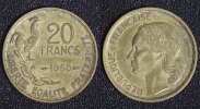 Frankreich 20 Centimes <i>G. Guiraud</i> - 3 Federn -
