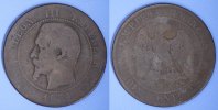 Frankreich 10 Centimes Napoleon III. - Bordeaux -