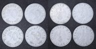 3. Reich Lot 50 Pfennig 4x 50 Pfennig -