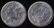Kaiserreich 1/2 Mark -