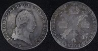 Österreich-Niederlande 1/4 Kronentaler Franz II. - 63 Liards (Kremnitz)