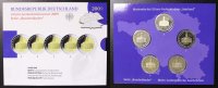 BRD Satz 5x 2 Euro Saarland - Ludwigskirche Saarbrücken - A-J - Gedenkmünzenset -