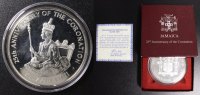 Jamaica 25. Jahrestag der Krönung - Elisabeth II. 25 Dollars 1978 st/OVP/Zert.