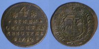 Würzburg 1/4 leichter Kreuzer